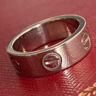 カルティエ(Cartier)の最終お値下げ❣️  カルティエ　ラブリング　WG750  49(リング(指輪))