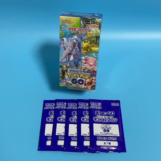 pokemon go プロモ 5枚付き ポケカ ポケモンゴー 1箱の通販 by な's shop｜ラクマ