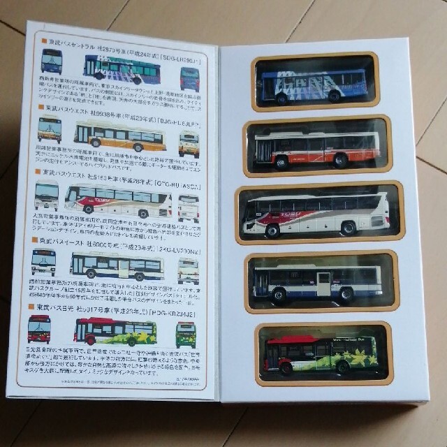 トミーテック  東武バスオリジナルバスコレクション エンタメ/ホビーのおもちゃ/ぬいぐるみ(鉄道模型)の商品写真