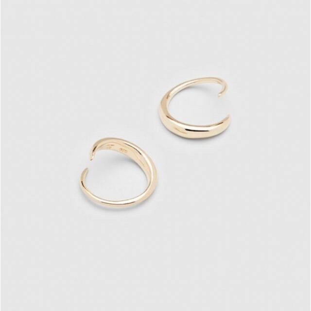 【TOM WOOD(トムウッド)】 Mini Ear Loops Goldピアス