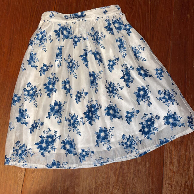 Ciaopanic(チャオパニック)のチャオパニック 花柄オーガンジースカート レディースのスカート(ひざ丈スカート)の商品写真