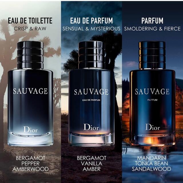 新品 Dior SAUVAGE ディオール ソバージュ オードゥトワレ未使用香水