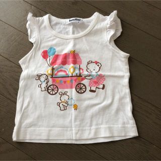 ファミリア(familiar)のファミリアtシャツ80(Ｔシャツ)