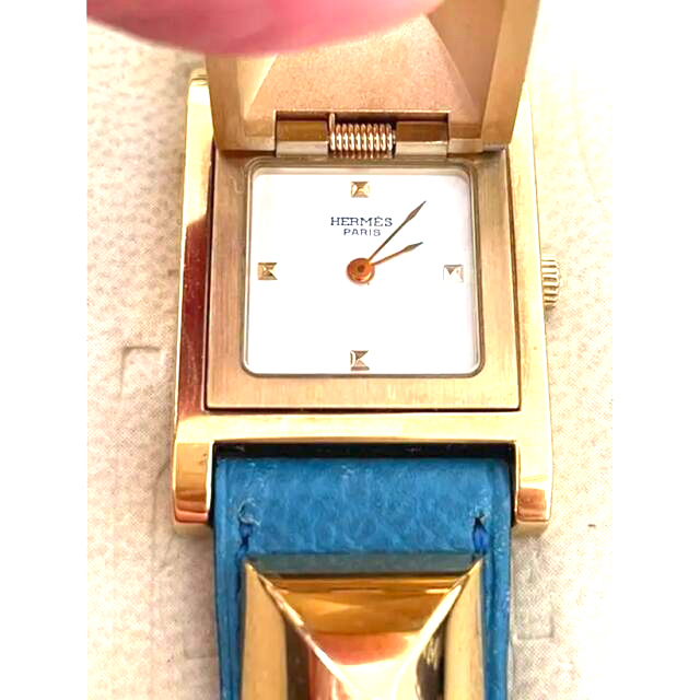 Hermes(エルメス)のエルメス　メドール　腕時計　刻印◯Y レディースのファッション小物(腕時計)の商品写真