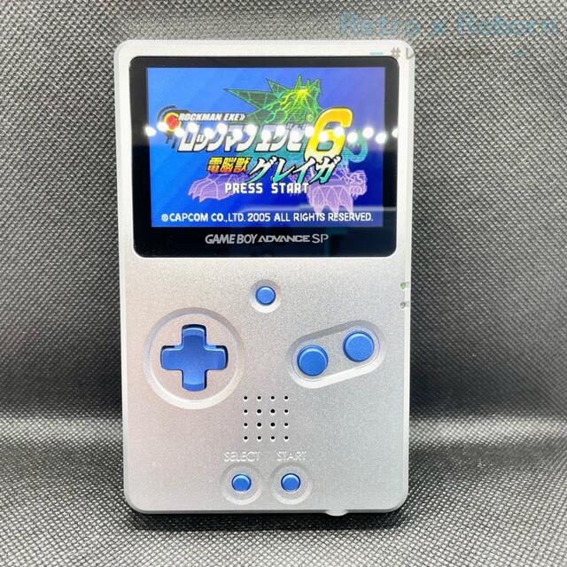 定番新品 ヤフオク! ゲームボーイアドバンス SP 本体 IPS液晶 非折り...