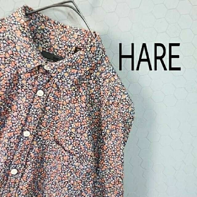 HARE(ハレ)の【送料込！】ハレ  HARE 花柄  七分袖シャツ メンズのトップス(シャツ)の商品写真