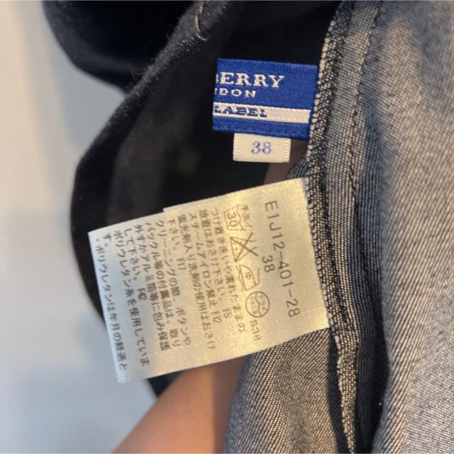 BURBERRY BLUE LABEL(バーバリーブルーレーベル)のバーバリーブルーレーベルワンピース38 レディースのワンピース(ミニワンピース)の商品写真