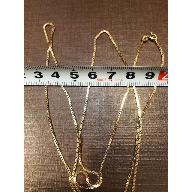 シャイニングゴールデン K14 ネックレス 総重量5.2g チェーン約69cm