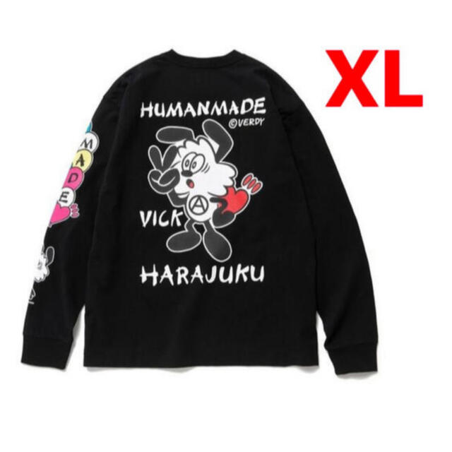 メンズHUMAN MADE × VERDY VICK ロンT  最終値下げ‼️