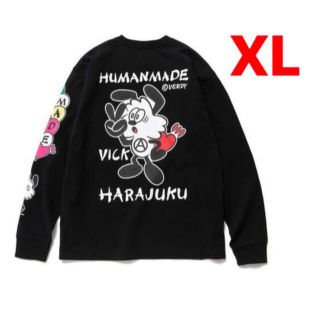 ヒューマンメイド(HUMAN MADE)のHUMAN MADE × VERDY VICK ロンT  最終値下げ‼️(Tシャツ/カットソー(七分/長袖))