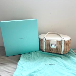 ティファニー(Tiffany & Co.)のティファニー　カゴバッグ(かごバッグ/ストローバッグ)