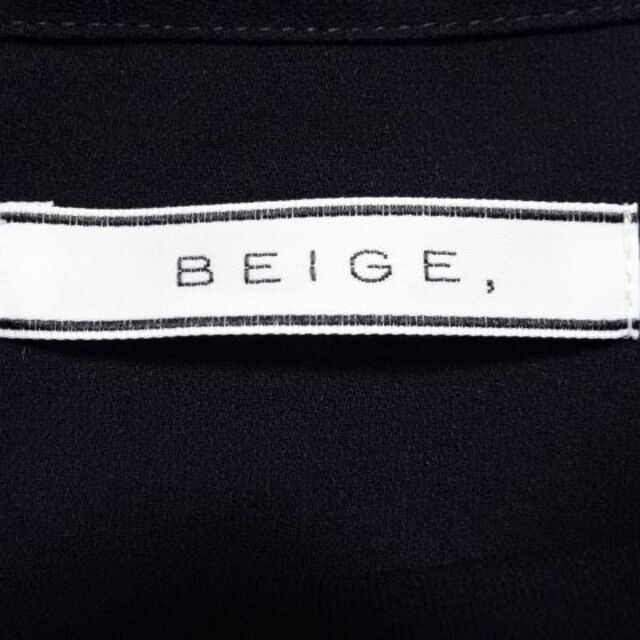 BEIGE,(ベイジ)の【新品未使用】BEIGEベイジボウタイブラウス11号ネイビー レディースのトップス(シャツ/ブラウス(長袖/七分))の商品写真