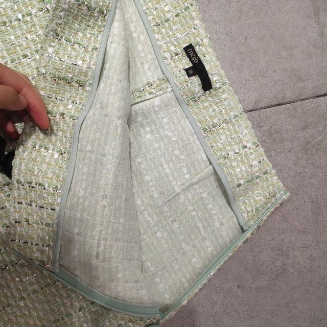 maje - ❤️maje2022新作 新品 グリーンミニスカート 綺麗上品の通販