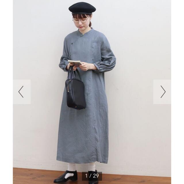 figlondon morning LINEN　chinois dressレディース