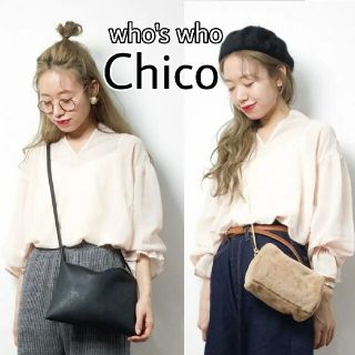 フーズフーチコ(who's who Chico)のwho's who Chico 定価7260円 シフォン刺繍ブラウス(シャツ/ブラウス(半袖/袖なし))