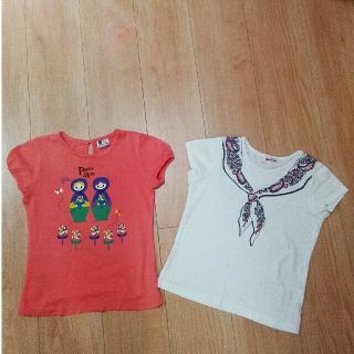 プチジャム(Petit jam)の子供120サイズTシャツ　2枚セット　(Petit jam &セーラー)(Tシャツ/カットソー)