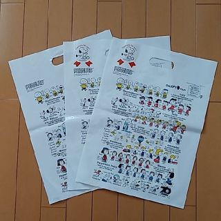 スヌーピー(SNOOPY)のSNOOPY♡ビニール袋(3枚セット)(その他)