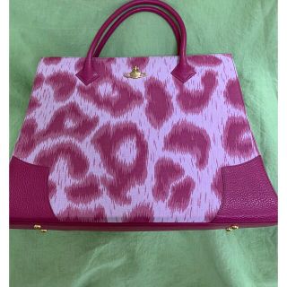 ヴィヴィアン(Vivienne Westwood) レオパード ハンドバッグ(レディース