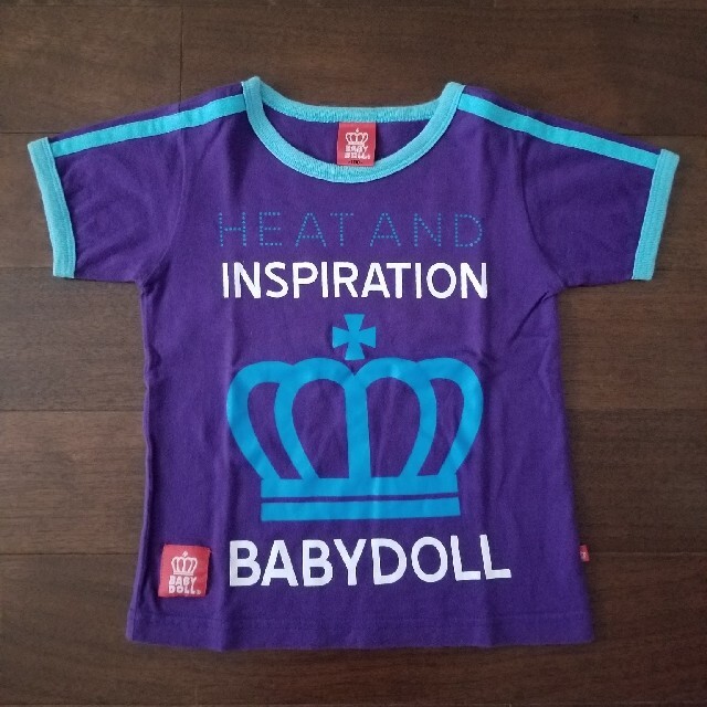 BABYDOLL(ベビードール)のベビードール　Tシャツ　100 キッズ/ベビー/マタニティのキッズ服女の子用(90cm~)(Tシャツ/カットソー)の商品写真