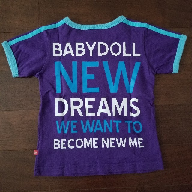 BABYDOLL(ベビードール)のベビードール　Tシャツ　100 キッズ/ベビー/マタニティのキッズ服女の子用(90cm~)(Tシャツ/カットソー)の商品写真