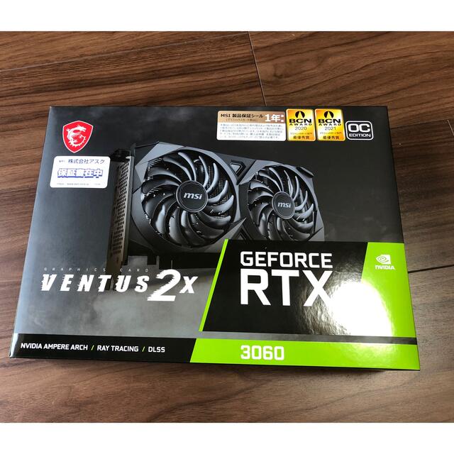 新品未開封◆MSI GeForce RTX 3060 12G グラフィックボード