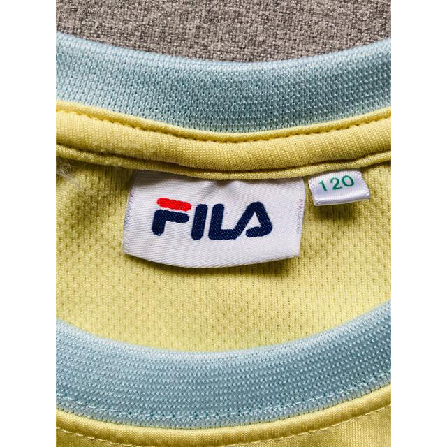 FILA(フィラ)の【FILA】半袖トレーニングウェア 上下セット 120cmサイズ スポーツ/アウトドアのトレーニング/エクササイズ(トレーニング用品)の商品写真