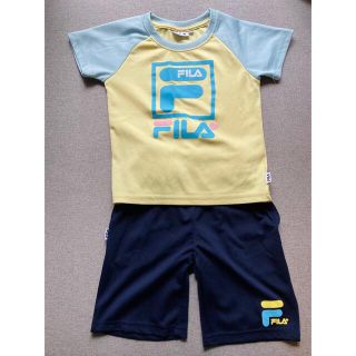 フィラ(FILA)の【FILA】半袖トレーニングウェア 上下セット 120cmサイズ(トレーニング用品)