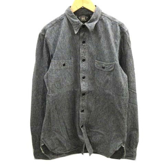 RRL(ダブルアールエル)のダブルアールエル RRL ワークシャツ 長袖 ボタン マチ付き コットン S メンズのトップス(シャツ)の商品写真