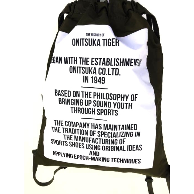 Onitsuka Tiger(オニツカタイガー)のONITSUKA TIGER(オニツカタイガー) レディース バッグ レディースのバッグ(リュック/バックパック)の商品写真