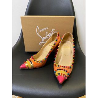 クリスチャンルブタン(Christian Louboutin)の美品⭐︎クリスチャンルブタン　スウェードハイヒール(ハイヒール/パンプス)