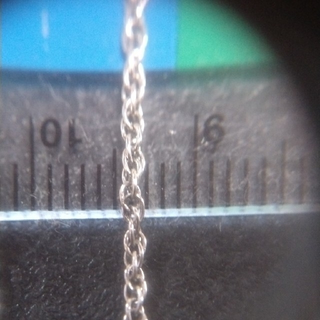 ジュエリーマキ(ジュエリーマキ)のpt.850     ロープチェーンネックレス　　約40センチ レディースのアクセサリー(ネックレス)の商品写真
