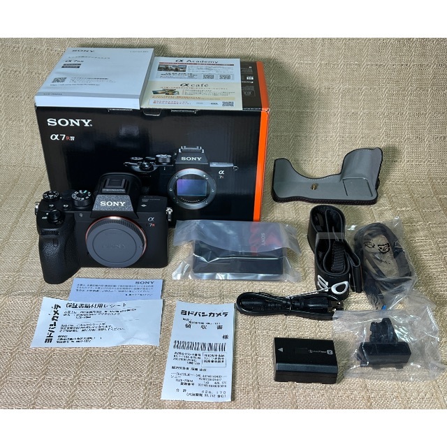 保証有　使用回数極少　ソニー　ILCE-7RM4A (α7R Ⅳ A)ボディー