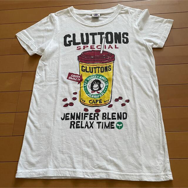 ＊グルトンズ＊ジェニファーcafeTシャツ レディースのトップス(Tシャツ(半袖/袖なし))の商品写真