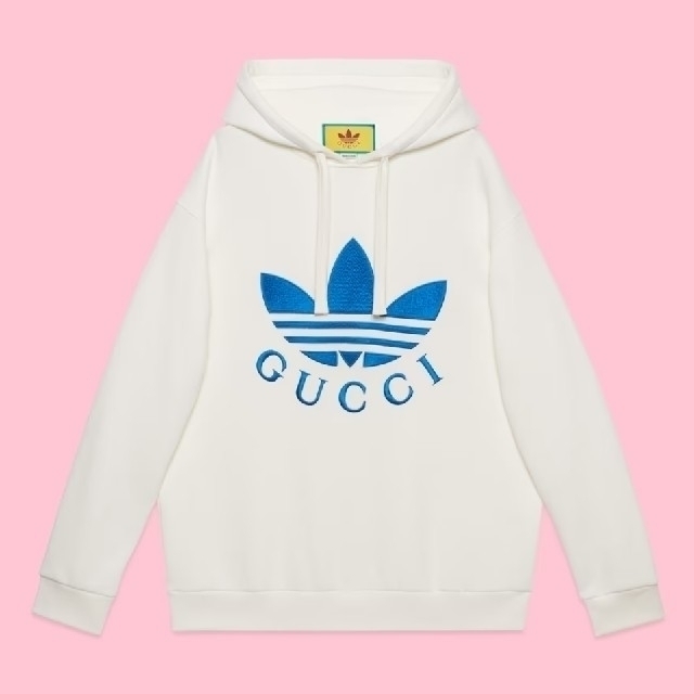 ★レア★adidas x Gucci スウェットシャツ　パーカー　グッチ　M