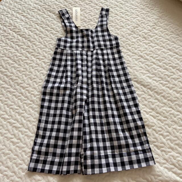 Caramel baby&child (キャラメルベビー&チャイルド)の新品　minimom iris jumpsuit ギンガムチェック　1y キッズ/ベビー/マタニティのベビー服(~85cm)(ロンパース)の商品写真