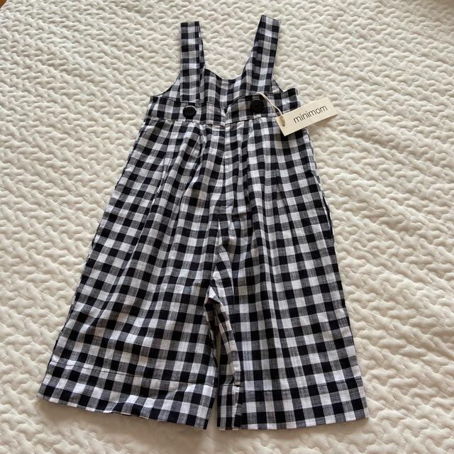 Caramel baby&child (キャラメルベビー&チャイルド)の新品　minimom iris jumpsuit ギンガムチェック　1y キッズ/ベビー/マタニティのベビー服(~85cm)(ロンパース)の商品写真