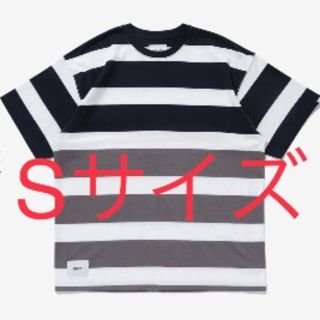 ダブルタップス(W)taps)の最安値　Wtaps 22ss lane ボーダー　Tシャツ　S(Tシャツ/カットソー(半袖/袖なし))