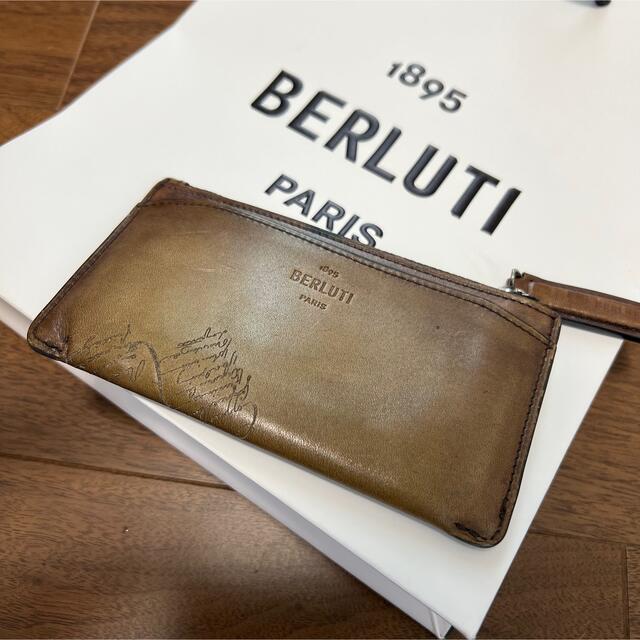 Berluti(ベルルッティ)のBERLUTI ベルルッティ　コアマキシ　カリグラフィ　スクリット　カード メンズのファッション小物(コインケース/小銭入れ)の商品写真