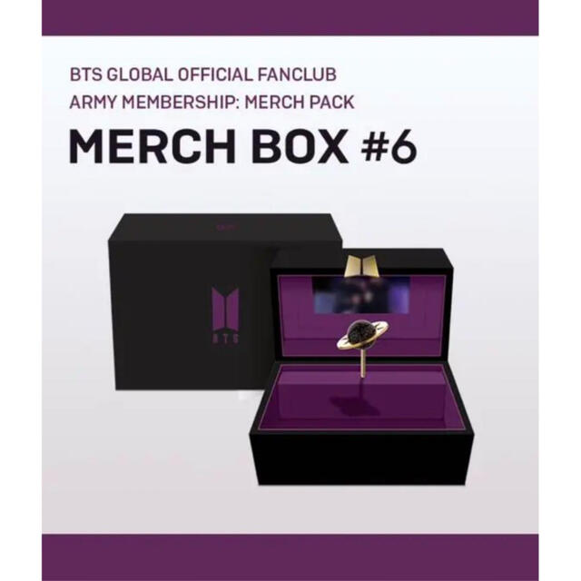 BTS merch box 6 オルゴール+ポスカ、ブレスレットCD