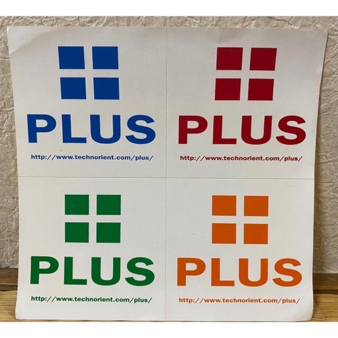 ステッカー MIX CDシリーズ「PLUS」テクネイジア Technasia インテリア/住まい/日用品の文房具(シール)の商品写真