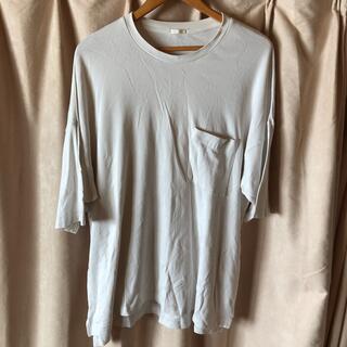 ジーユー(GU)のGU 古着　白Tシャツ(Tシャツ/カットソー(半袖/袖なし))