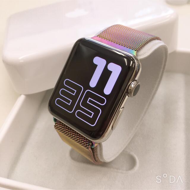 Apple Watch series2 ステンレス 42mm アップルウォッチ 最大10%OFF