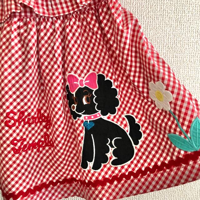 がダブルの シャーリーテンプル♡真っ赤ないちごのギンガムチェック