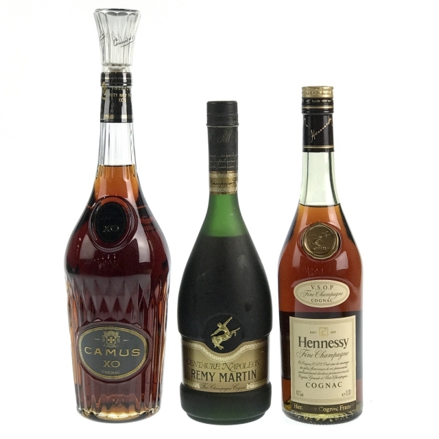 3本 REMY MARTIN CAMUS Hennessy コニャック | tradexautomotive.com
