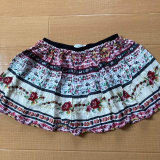 ザラキッズ(ZARA KIDS)のザラキッズ　スカート　花柄　116＊女の子、夏服、チュニック(スカート)