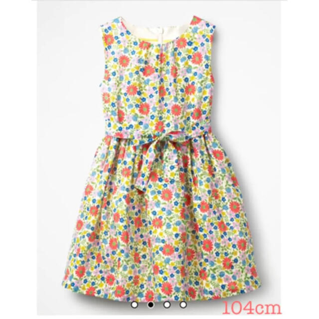 Boden(ボーデン)のmini boden ♡ リボン チュール ワンピース フラワー キッズ/ベビー/マタニティのキッズ服女の子用(90cm~)(ワンピース)の商品写真