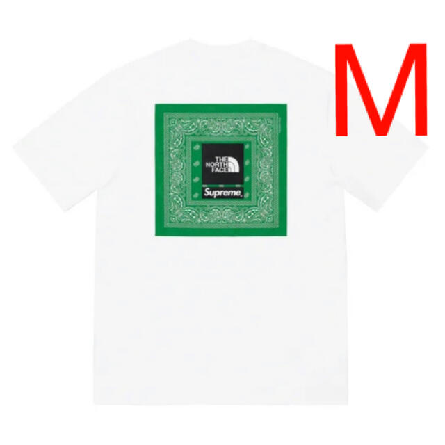 Supreme(シュプリーム)のSupreme The North Face Bandana Tee メンズのトップス(Tシャツ/カットソー(半袖/袖なし))の商品写真