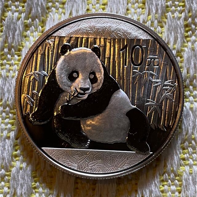 2015年 純銀 パンダ銀貨 1オンス中国 10元 シルバーコイン