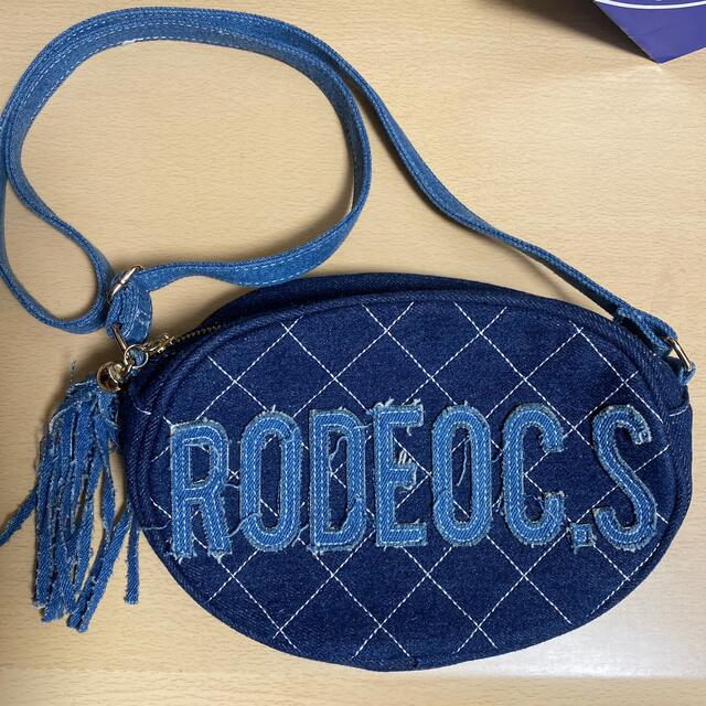 RODEO CROWNS(ロデオクラウンズ)のRODEOC.S   デニムショルダーバック レディースのバッグ(ショルダーバッグ)の商品写真