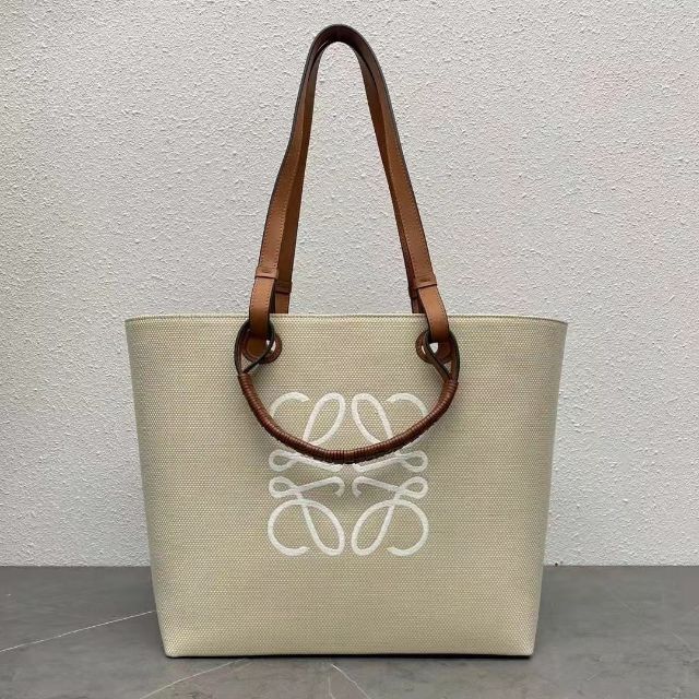 LOEWE ロエベ アナグラム トートバッグ スモール ジャガードカーフ